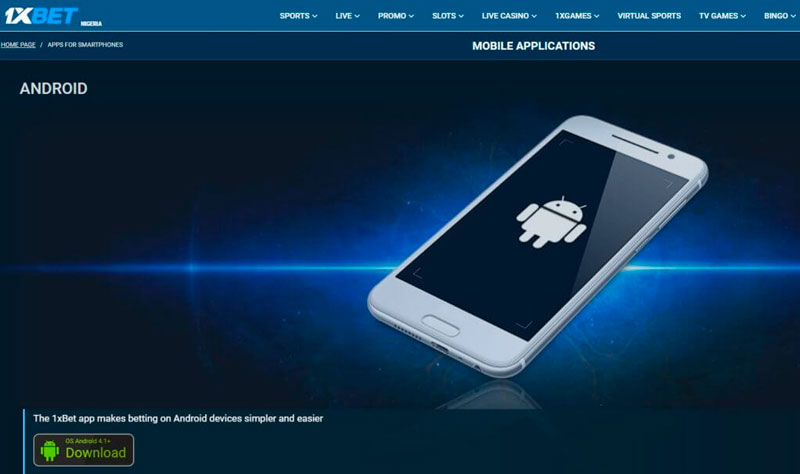 1xbet app windows phone